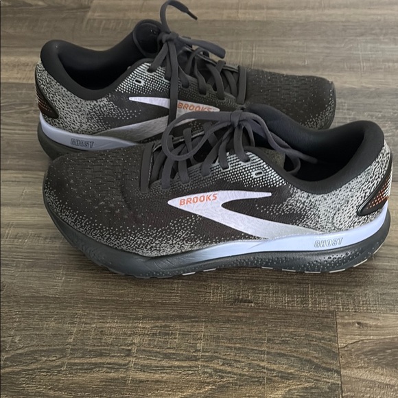 Brooks Ghost 16 ebony/lavender/copper Running Shoes WMNS size 9.5B - Picture 7 of 9